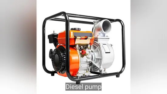 China Lso9001 Custom 234 Self-Priming Pump Large Flow Diesel Water Pump
